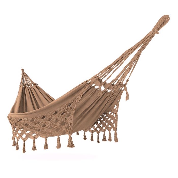 Rede de Descanso de Luxo Caramelo - Varanda Escama