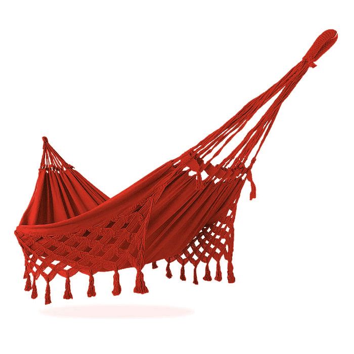 Rede de Descanso de Luxo Terracota - Varanda Escama