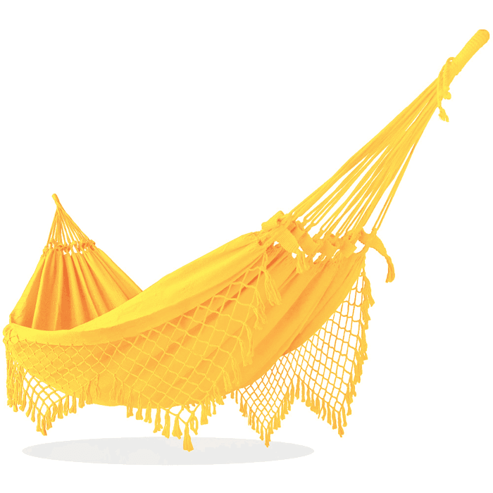 Rede de Descanso Simples Amarela