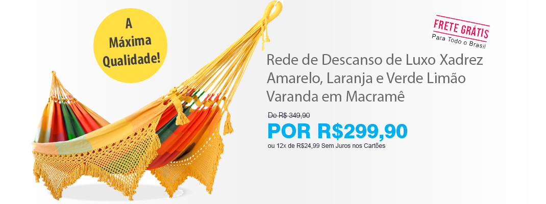 Rede de descanso mais vendida