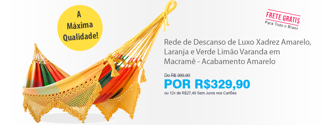 Rede de descanso mais vendida